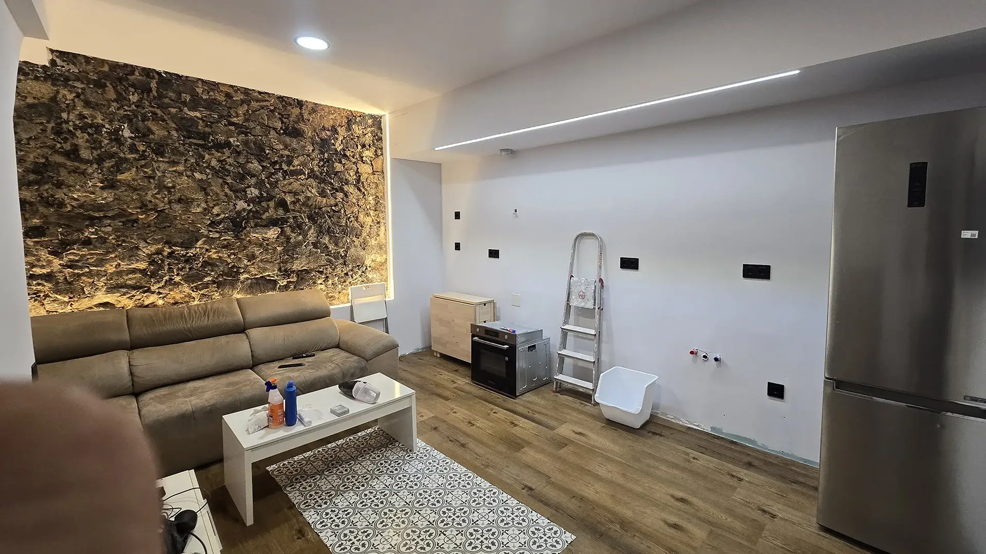 Techo continuo en yeso laminado
